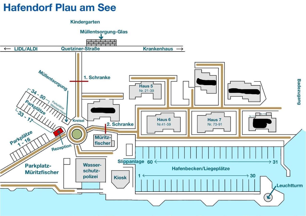 2 Zimmerapartment Nr45 P6A2 Plau am See Exterior photo